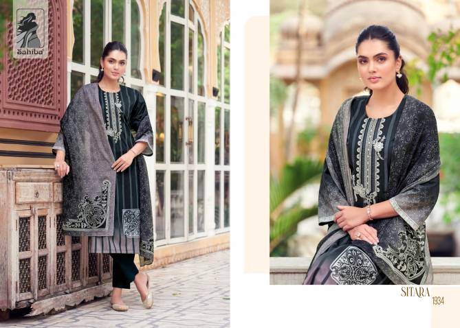 Sitara By Sahiba Pure Cotton Lawn Printed Dress Material Wholesale Price In Surat